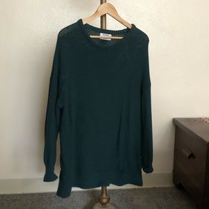 Forest green sweater